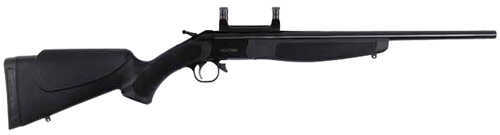 CVA Hunter Compact 243Winchester Rifle Blue Black With Weaver Rail Brake Action CR5110