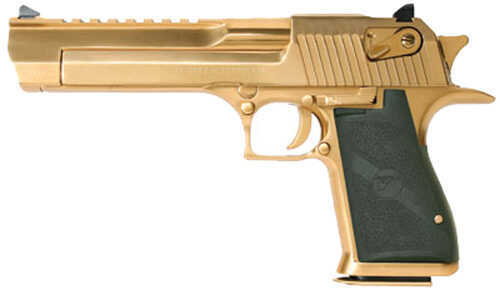 Magnum Research Desert Eagle 50 Action Express 6" Titanium Gold Semi Automatic Pistol DE50TG