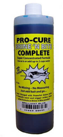 Pro-Cure Brine N Bite Complete 16 oz Brilliant Blue LB-BLU