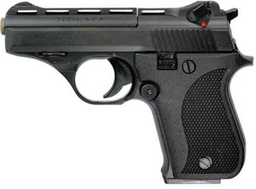 Click to see larger image. Phoenix Tech Arms HP26A Semi Automatic Pistol 25 ACP 3" Vented Rib Barrel 9 Round Black HP25ABB
