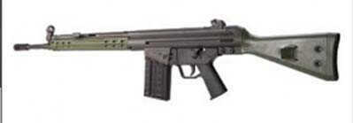 PTR 91 Inc. 308 Win 18" Barrel 20 Round Special Edition Green Parkerized Semi Automatic Rifle GI915300