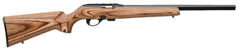 Remington 597 Rifle LS 22MAG Magnum 20"Heavy Barrel Brown LAMINATED Stock 26581