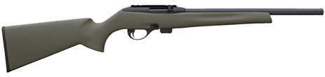 Remington 597 22 Long Rifle 16.5" Heavy Barrel 10 Round OD Green Synthetic Stock Semi Automatic 80877