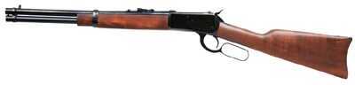 Rossi 92 Lever Action <span style="font-weight:bolder; ">Carbine</span><span style="font-weight:bolder; "> 44</span> <span style="font-weight:bolder; ">Magnum</span> 16" Round Barrel Blue Walnut Stock