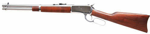 Rossi 92 Lever Action <span style="font-weight:bolder; ">Carbine</span><span style="font-weight:bolder; "> 44</span> <span style="font-weight:bolder; ">Magnum</span> 16" Round Barrel Stainless Steel Walnut Stock