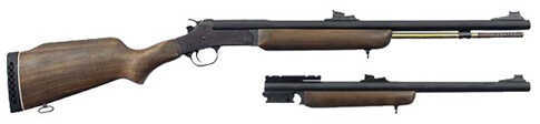 Rossi Matched Pair 50 Caliber and 12 Gauge with 23"/23" Barrels Single Shot Walnut Blemished Break Open Rifle ZS1250M