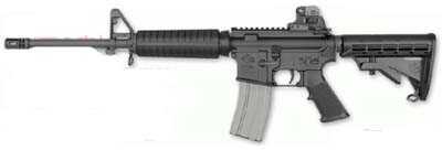 Rock River Arms AR-15 LAR-15 223 Remington /5.56 Nato Tactical Car Stock 30 Round 16" Barrel Black Finish Bolt Action Rifle