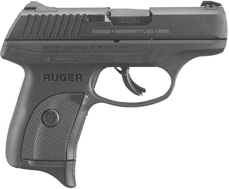 Ruger LC9s Pro Pistol Double Action 9mm Luger 3.12" Barrel 7+1 Rounds NMS Polymer Intergal Grip/Frame Black 3248