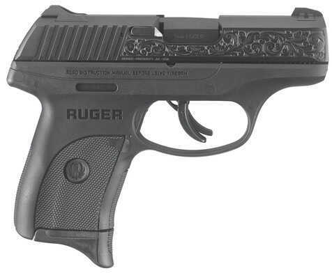 Ruger Talo LC9S Pistol 9mm 3.12" Barrel Engraved Blued 7 Rounds
