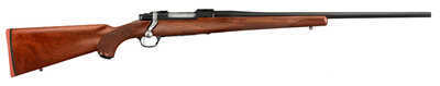 Ruger M77 Kawkeye 338 Winchester Magnum 24" Barrel Satin Blue Walnut Stock Bolt Action Rifle 37127