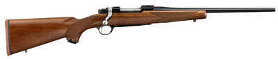 Ruger M77 Hawkeye 223 Remington 16.5" Compact Satin Blue Barrel 5 Round Bolt Action Rifle 37137
