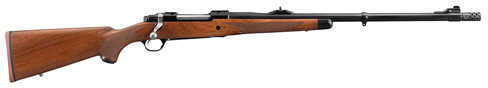 <span style="font-weight:bolder; ">Ruger</span> M77 Hawkeye African Rifle<span style="font-weight:bolder; "> 416</span> 23" Blued Barrel 3 Round Muzzle Brake Sights Adjustable Rear Bead Front Integrated Base Walnut Stock Bolt Action 37185