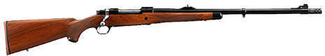 Ruger M77 Rifle Hawkeye African 300 Winchester Magnum 23" Blued Barrel With Sights Walnut Stock Bolt Action 47119
