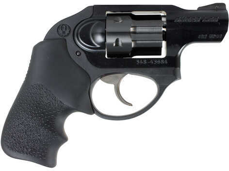 Ruger LCR 22 Magnum 22 WMR Compact 1.87" Barrel 6 Round Black Finish Hogue Tamer Grip Revolver 5414