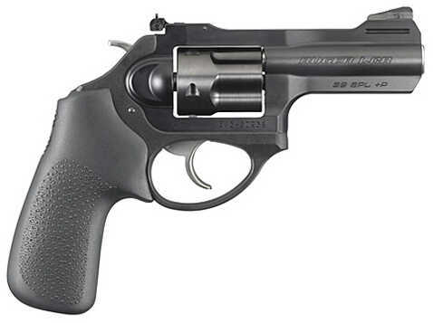 Ruger LCR X 38 Special +P 3" Barrel 5 Round Hogue Tamer Monogrip Black Revolver 5431