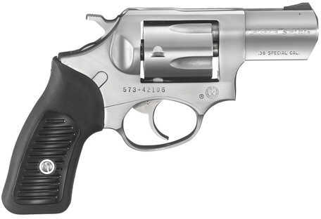 Ruger SP 101 38 Special 2.25" Barrel 5 Round Rubber Grip Fixed Sights Stainless Steel Revolver 5737
