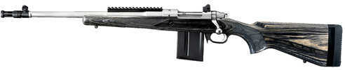 Ruger M77 Scout "Left Handed" 308 Winchester 18.7" Stainless Steel Barrel 10 Round Black Laminated Wood Stock Bolt Action Rifle 6821