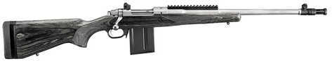 Ruger M77 Gunsite Scout 308 Winchester 18" Stainless Steel Barrel 10 Round Black Laminated Wood Stock Bolt Action Rifle 6822