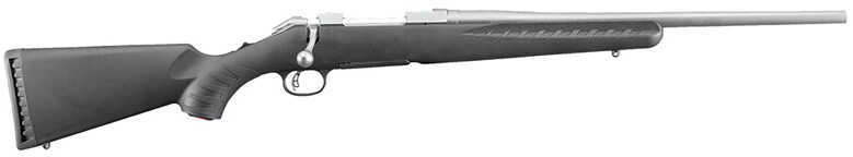 Ruger American All-Weather Compact 308 Winchester 18" Stainless Steel Barrel 4 Round Black Composite Stock Bolt Action Rifle 6936