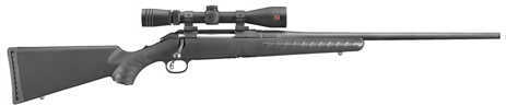 Ruger American 22-250 Remington 22" Barrel 4 Round <span style="font-weight:bolder; ">Redfield</span> Scope Black Composite Stock Bolt Action Rifle 6955