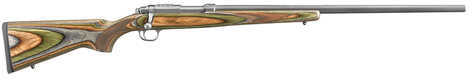 Ruger Mark II 77/17 17 Hornet 24" Heavy Barrel 6 Round Stainless Steel Green Mountain Laminate Bolt Action Rifle 7212
