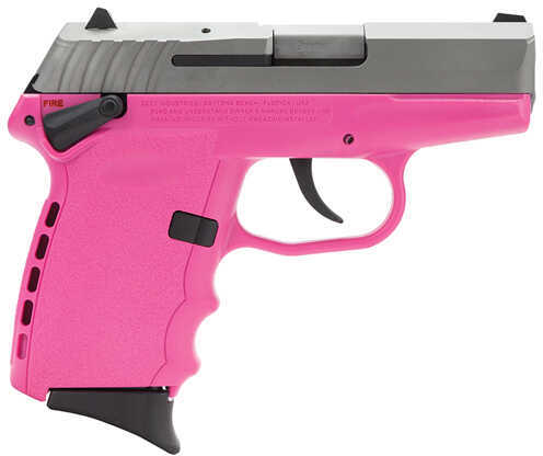SCCY CPX-1 Pistol 9mm Luger 3.1" Barrel 10 Round 2 Magazines Double Action Compact Polymer Pink TTPK