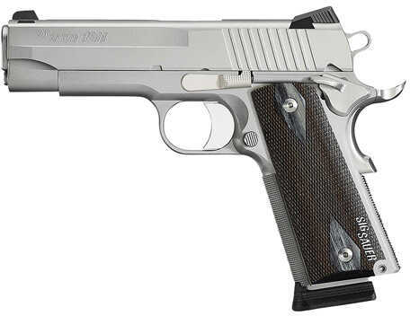 Sig Sauer 1911 45 ACP 5" Barrel 8+1 Round Stainless Steel CA Legal Semi Automatic Pistol 191145SSSCA