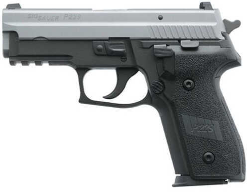 Sig Sauer P229 40 S&W 3.9" Barrel 10 Round Two-Tone Tactical Rail Night Sights Semi Automatic Pistol MA Legal 229RM40TSS