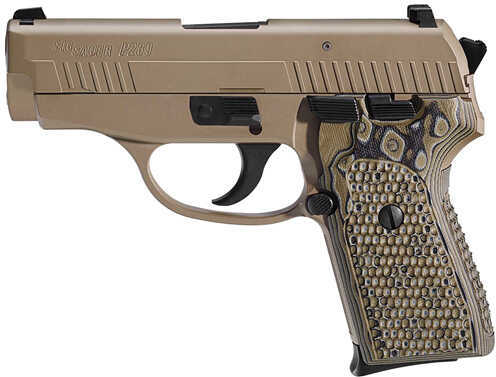 Sig Sauer P239 Scorpion 357 3.6" Barrel 7 Round Hogue G10 Piranha Grip Semi Automatic Pistol 239357SCPN