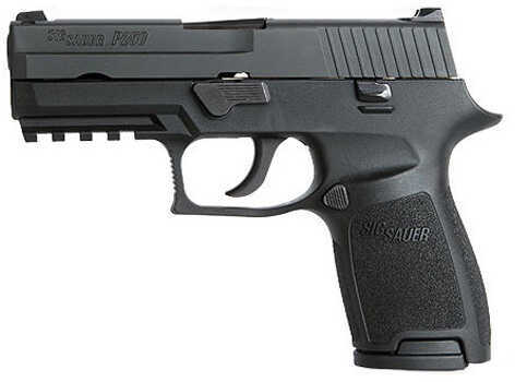 Sig Sauer P250 Compact 9mm Luger 3.9" Barrel 15 Round Night Sights Polymer Black Semi Automatic Pistol 250C9BSST ACP ACL