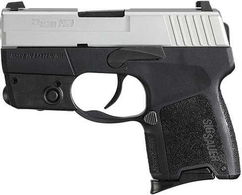 Sig Sauer P290 Sub Compact 380 ACP 2.9" Barrel 6 And 8 Round Mags Two Tone Double Action Semi Automatic Pistol 290RS380TSSL