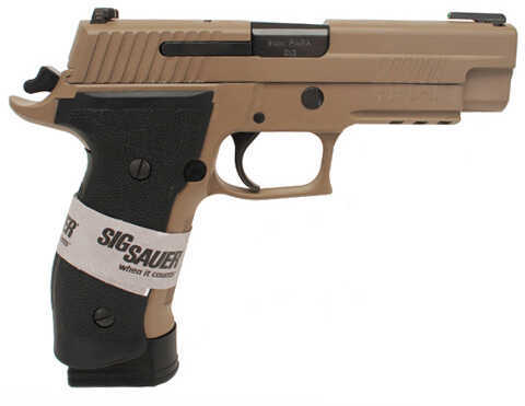 Sig Sauer P226 Tactical Operations 9mm Luger 4.9" Barrel 20 Round Flat Dark Earth Semi Automatic Pistol E26R-9-TACOPS-Flat