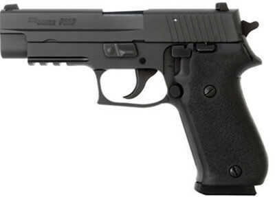 Sig Sauer P220 45 ACP Black Stainless Steel Nitron Finish 8 Round Hogue Grip Semi Automatic Pistol 220R45SBSS