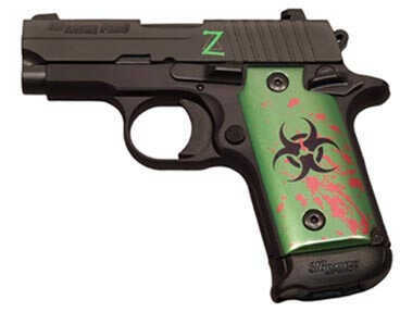 Sig Sauer P238 380 ACP Zombie 2.7" Barrel (1 6 Round And 1 7 Mag) Semi Automatic Pistol 238380ZOM