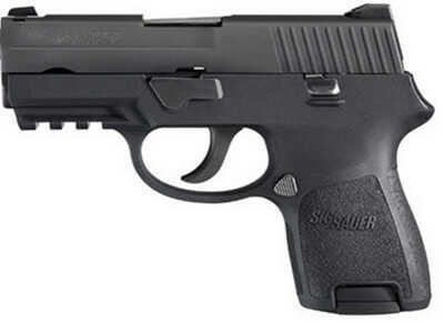 Sig Sauer P250 9mm Luger Black Nitron Med Grip Mod 1913Rail Pistol 250SCR9BSS