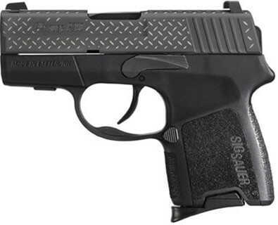 Sig Sauer P290 9mm Luger Black Nitron DIA PLT Restrike 8Rd Pistol 290RS9BDP