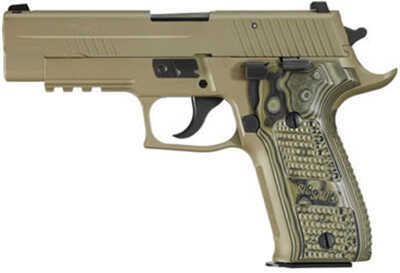 Sig Sauer P226 9mm Luger Scorpion DRK Earth Hogue Grip SRT Pistol E26R9SCPN