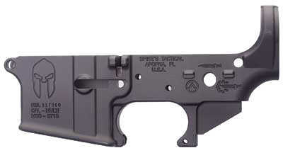 Rifle Spike's Tactical Spartan, Semi-automatic, Lower, 223 Remington/5.56 NATO Black STLS021