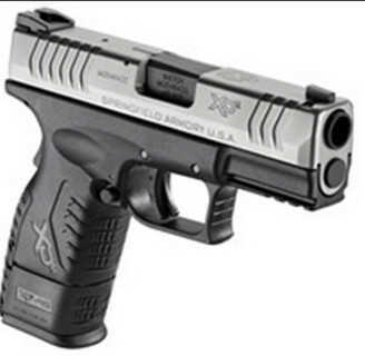 Click to see larger image. Springfield Armory XDM 45 ACP 3.8" Barrel Duo-Tone Hi Capacity Mag Semi Automatic Pistol XDM93845CSHC