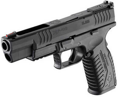 Click to see larger image. Springfield Armory XDM 40 S&W 5.25" Barrel Black Frame Competition Semi Automatic Pistol XDM95254BHC