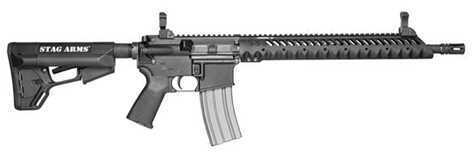 Stag Arms Model 3TM 223 Remington /5.56 Nato 16" Barrel 30 Round Magpul ACS Black Semi Automatic Rifle SA3TM
