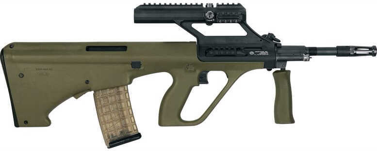 Steyr Arms Aug A3 M1 Semi-Automatic Rifle 223 Remington /5.56mm NATO 16" Barrel 30 Round Mag Green 3X Optics AUGM1GRNO3