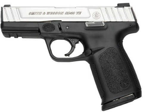 Smith & Wesson SD40 VE 40 S&W 4" Barrel 10 Round Black Stainless Steel Semi Automatic Pistol 123400