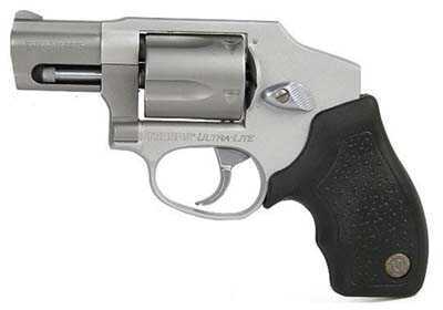 Taurus 850 38 Special 2" Matte Stainless Barrel 5 Round DA Only Ultra Lite CIA Hammerless Rubber Grip Revolver 2850129CIAUL