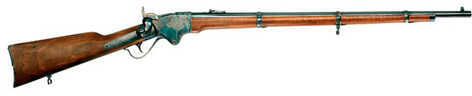 Taylor's and Company 1865 Spencer 56-50 Caliber 30” Barrel 7 Round Blued Finish With Case Hardened Frame Walnut Stock Rifle