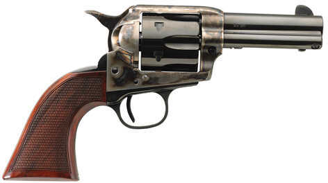 Taylor's & Company Runnin' Iron 45 Colt 4.75" Barrel 6 Round Checkered Walnut Grip Blued Revolver 4203