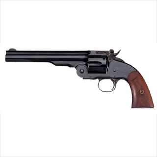 Taylor's & Company Schofield Revolver 45 Colt 7" Barrel 6 Round Walnut Grip Blued Finish Md: 0850