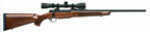 Mossberg Patriot 270 Winchester 22" Fluted Blue Barrel Walnut Stock 3x9x40mm Scope Combo Package Bolt Action Rifle27883