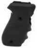 Hogue Grips Rubber Fits Sig Sauer P220 American Finger Grooves Black 20000