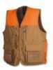 Browning Upland Vest w/Blaze Trim, Field Tan X-Large 3051193204